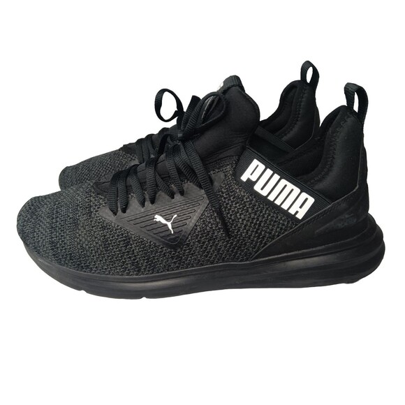Puma Enzo Beta Shoes Men's Size 12 Woven Running Sneakers Black - Picture 4 of 9
